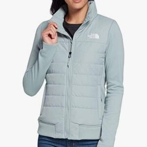 The North Face Women's Soft Blue Puffer Jacket